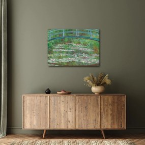 Obraz - Claude Monet, The Japanese Footbridge, reprodukcia (70x50 cm)