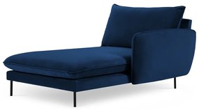 Modrá zamatová leňoška (pravý roh) Vienna - Cosmopolitan Design