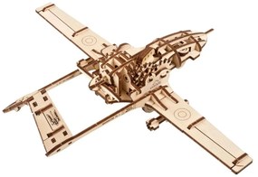 Ugears 3D drevené mechanické puzzle Bojový dron Bayraktar TB2