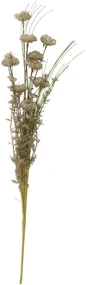 Umelé kvety sivé/zelené tóny 50 cm