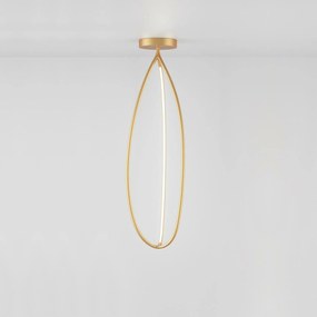 Stropné svietidlo Artemide Arrival 130 mosadz Bluetooth stmievateľné 48W 3000K