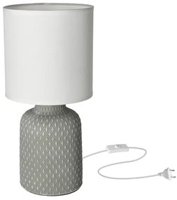 Stolná lampa INER 1xE14/40W/230V šedá