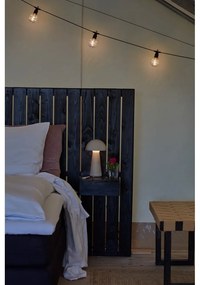 Sivá LED stolová lampa na diaľkové ovládanie (výška 28 cm) Sam – Sirius