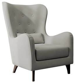 Kreslo Calimero I  (sivá + wenge). Akcia -20%. Vlastná spoľahlivá doprava až k Vám domov. 1099342