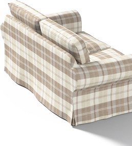 Poťah na sedačku Ektorp (rozkladacia, pre 2 osoby) NOVÝ MODEL 2012 farba produktu béžová látka zapletaná, vzorované
