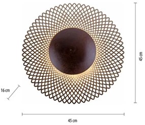 Paul Neuhaus 6551-48 - LED Stmievateľné stropné svietidlo NEVIS LED/18W/230V