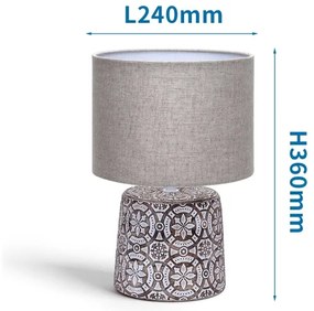 Aigostar - Stolná lampa 1xE14/40W/230V