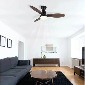 Globo 03671B - LED Stm. stropný ventilátor GALE LED/22W/230V 3000/4500/6000K +DO