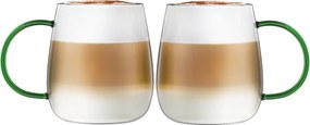 Hrnčeky na cappuccino v súprave 2 ks 400 ml Bolla – Vialli Design