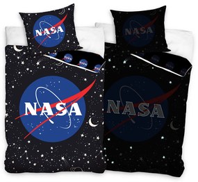Bavlnené obliečky NASA s nočným svietiacim efektom 140x200 cm