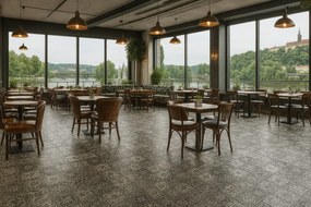 Beaulieu International Group, PVC podlaha - lino Livitex Retro 2795, na mieru, šíře 3m,4m, šedá, filc, chodba / predsieň