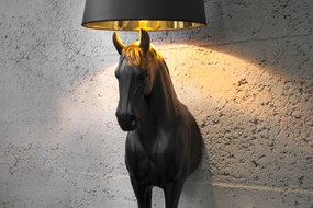 Stojaca lampa 30082 Horse Čierna