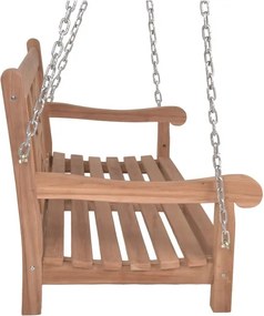 Drevená záhradná hojdačka v prírodnej farbe Latoa – Garden Pleasure