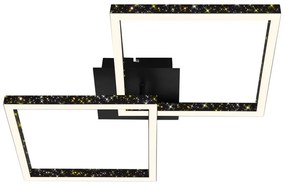 Brilo - LED Stmievateľný prisadený luster FRAME 2xLED/9W/230V