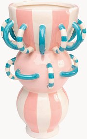 Ručne maľovaná váza Harlequin, V 49 cm
