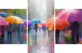 Obraz - Daždivý deň (90x60 cm)