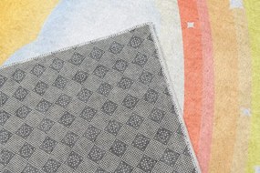 Detský koberec s motívom rozprávkového zámku Šírka: 80 cm | Dĺžka: 150 cm