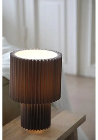 Sivá stolová lampa s textilným tienidlom (výška 32 cm) Catis – Markslöjd