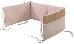 Svetlohnedý mantinel do postieľky 180 cm Forrest – Vipack