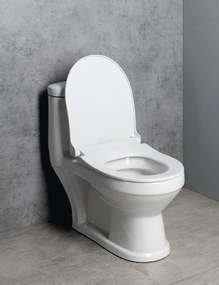Aqualine Aqualine, PETIT detské WC kombi, zadný/spodný odpad, biela, PT520
