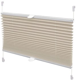 Béžová roleta 72,5x150 cm Plisé Verona – Gardinia