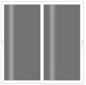 Dvere posuvné plastové 180 x 200 cm