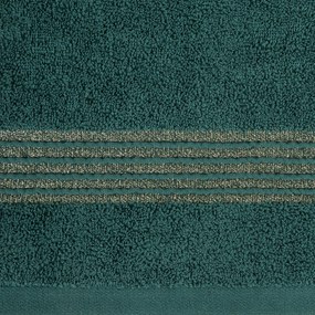 BAVLNENÝ UTERÁK LILA 50X90 CM TMAVOZELENÁ