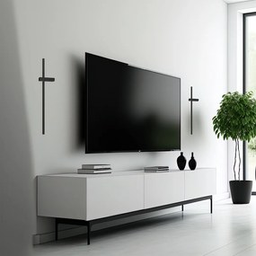 Nástenné LED svietidlo Vision, 1x LED 8w, 3000k, b