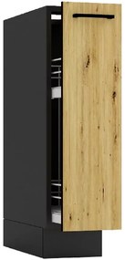 Kuchynská skrinka Anika D20 Cargo + Kôš artisan/grafit