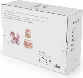 Ťahacia súprava a pyramída Viga 44228 PolarB - líška