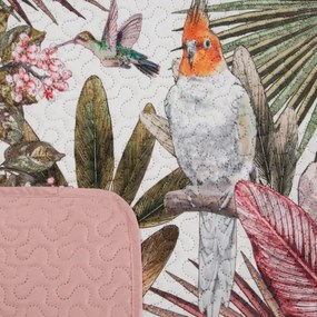 Dekorstudio Prehoz na posteľ PARROT s potlačou exotických rastlín Rozmer prehozu (šírka x dĺžka): 170x210cm