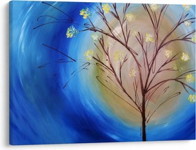 Obraz - Strom zakrývajúci slnko (70x50 cm)