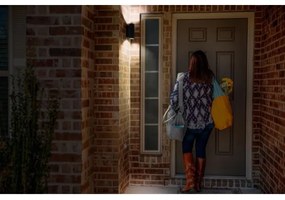 Ledvance - Vonkajšie nástenné svietidlo BEAM 2xGU10/35W/230V IP44