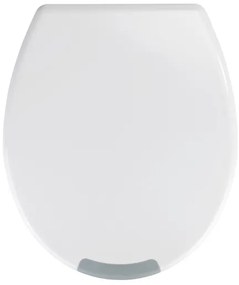 WENKO 25005100-WC sedadlo SECURA 37x44 cm biele/sivé
