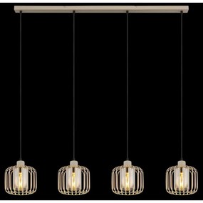 Globo 15758-4H - Luster na lankách ALFRED 4xE27/40W/230V