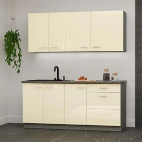 Kuchynská linka Karmen 180 cm bez pracovnej dosky