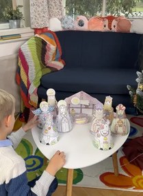 Agátin vianočný betlehem na dotvorenie