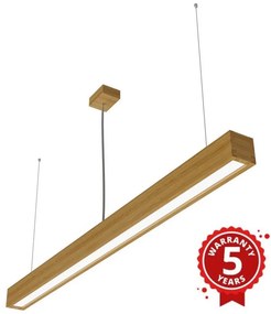 APLED - LED Luster na lanku LOOK LED/48W/230V 4000K 150 cm dub