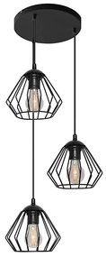 Luster na lanku AGAT 3xE27/15W/230V