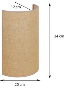 Brilagi - LED Nástenné svietidlo BOHO STYLE 1xE27/15W/230V