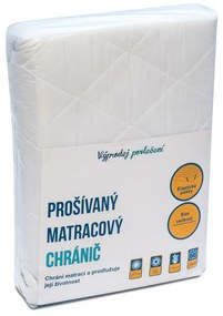 Nepremokavý chránič na matrac PREŠÍVANÝ na postieľku 60x120 cm