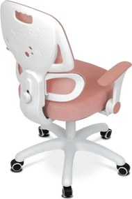 Detská otočná stolička ružová KA-K1063 PINK