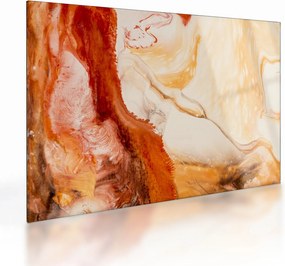Sklenený obraz - Abstraktná maľba (70x50 cm)