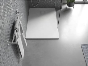Mexen Bert obdĺžnikový sprchový kút SMC 140 x 90 cm, biely - 4K109014
