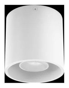 Biele stropné svietidlo Sollux Roda