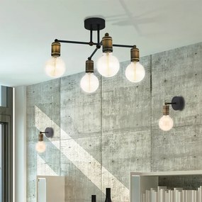 Brilagi - Nástenné svietidlo OMBORO 1xE27/60W/230V