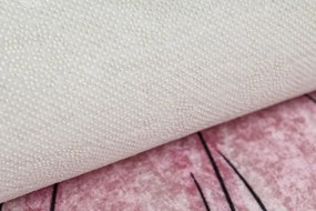 Dywany Łuszczów Detský kusový koberec Bambino 2185 Ballerina pink - 140x190 cm