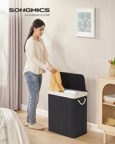 Kôš na bielizeň bambusový LCB64Y