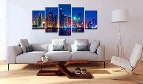 Obraz - Nights in Dubai Veľkosť: 100x50, Verzia: Premium Print
