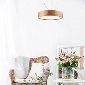 Brilagi - LED RGBW stmievateľný luster CARVALHO 2xE27/15W/230V Wi-Fi dubový priemer 37 cm